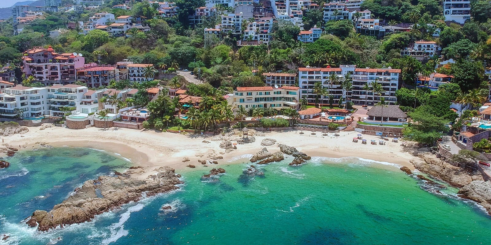 Playa Conchas Chinas en Puerto vallarta: Horarios y Reseñas | CityMap México