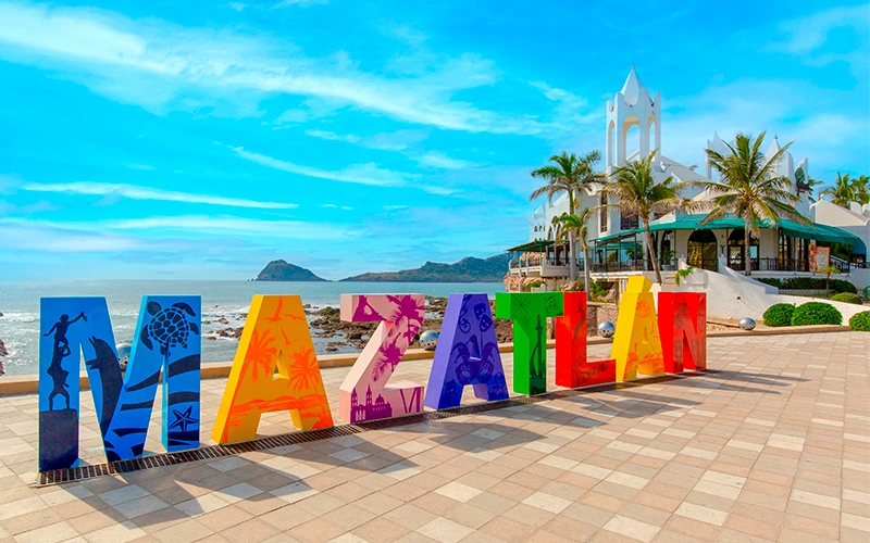 Malecón Mazatlán en mazatlan