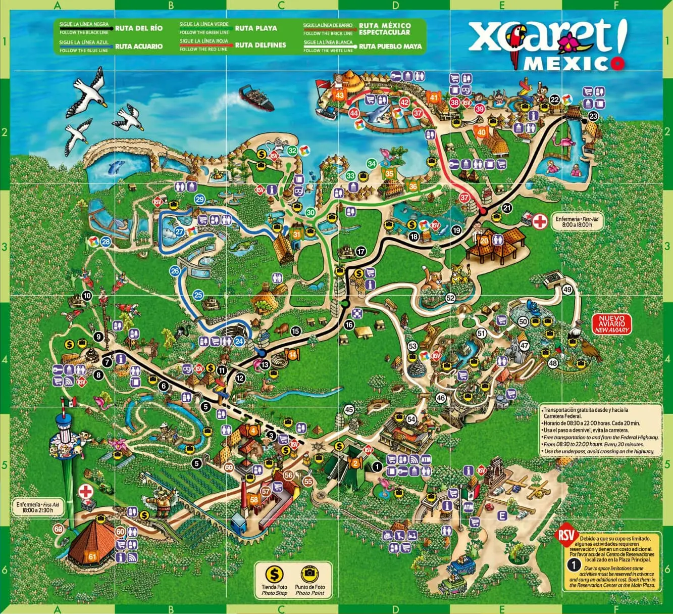 Foto de Parque Xcaret en Playa del-carmen: Horarios y Reseñas | CityMap