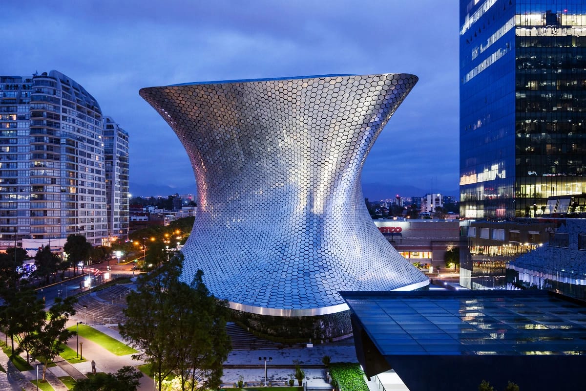 Museo Soumaya en ciudad de mexico