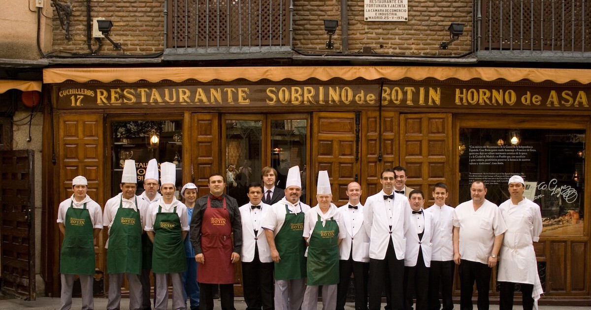 Restaurante Botín en madrid