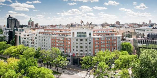 Hotel InterContinental Madrid en Madrid: Horarios y Reseñas | CityMap México