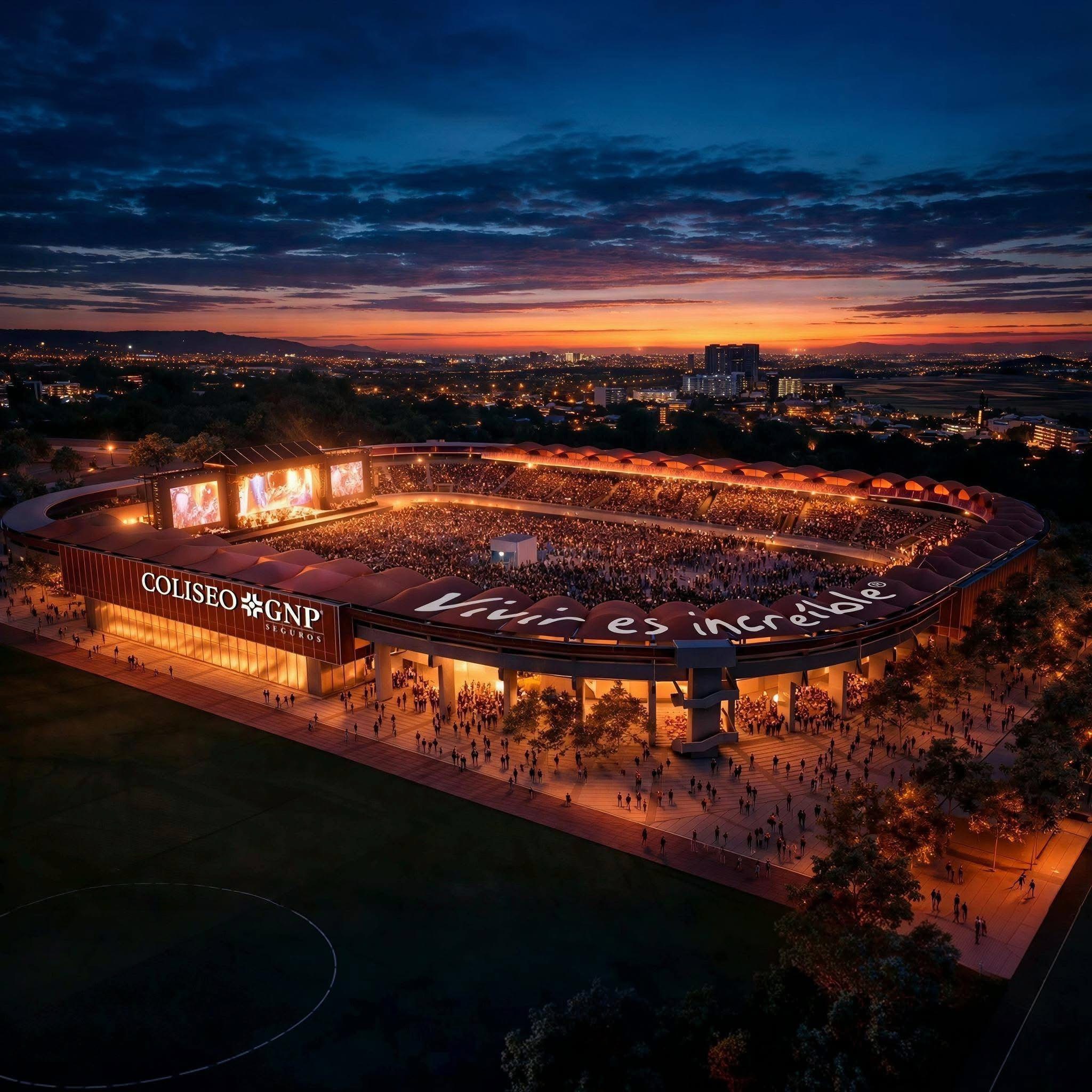 Coliseo GNP Seguros en Zapopan: Horarios y Reseñas | CityMap México