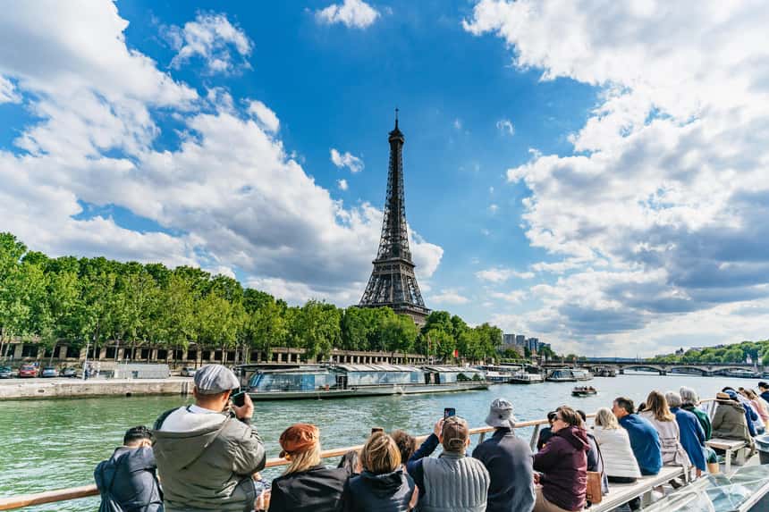 París: Crucero por el Sena con salida desde la Torre Eiffel Tarifa WEB