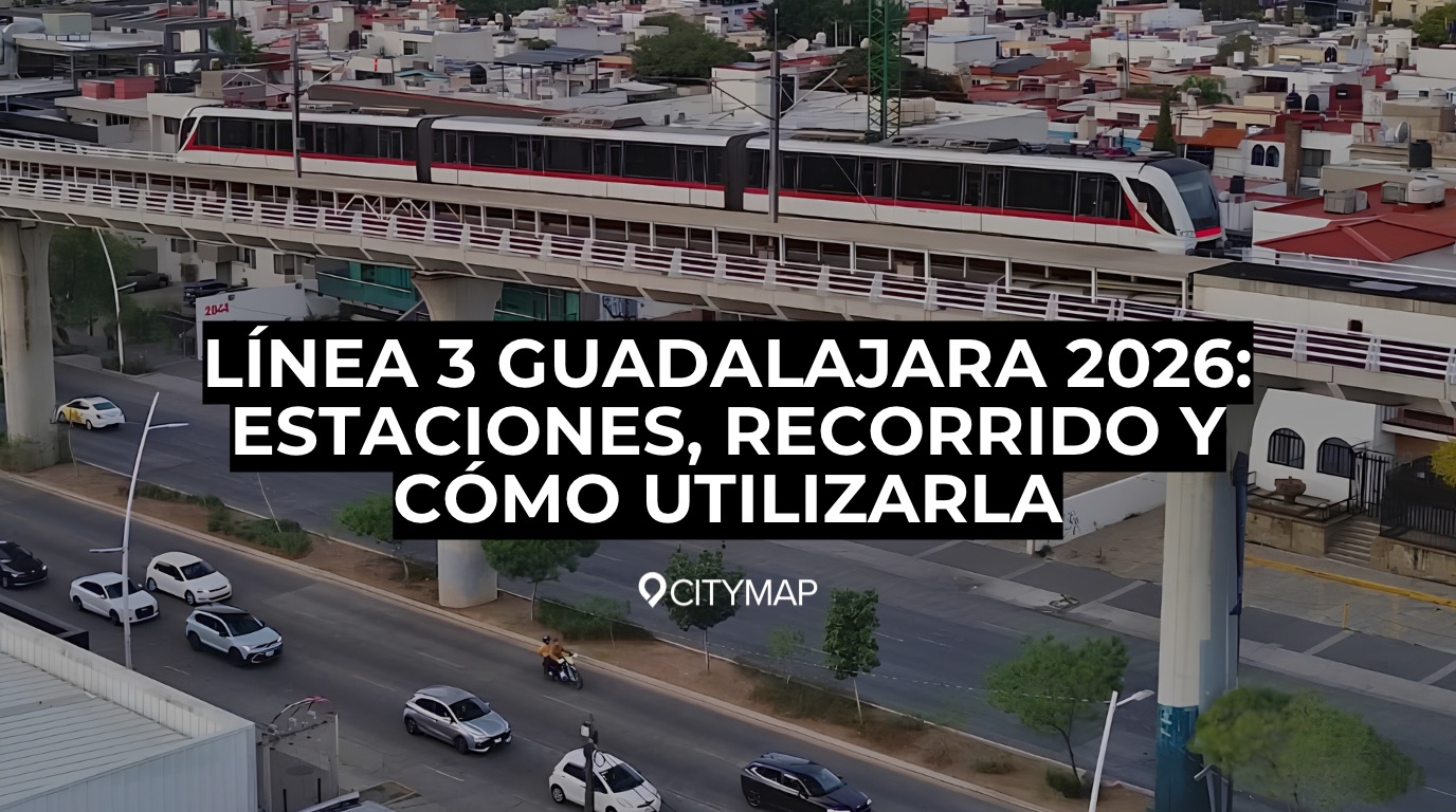 Línea 3 Guadalajara 2026: estaciones, recorrido y cómo utilizarla