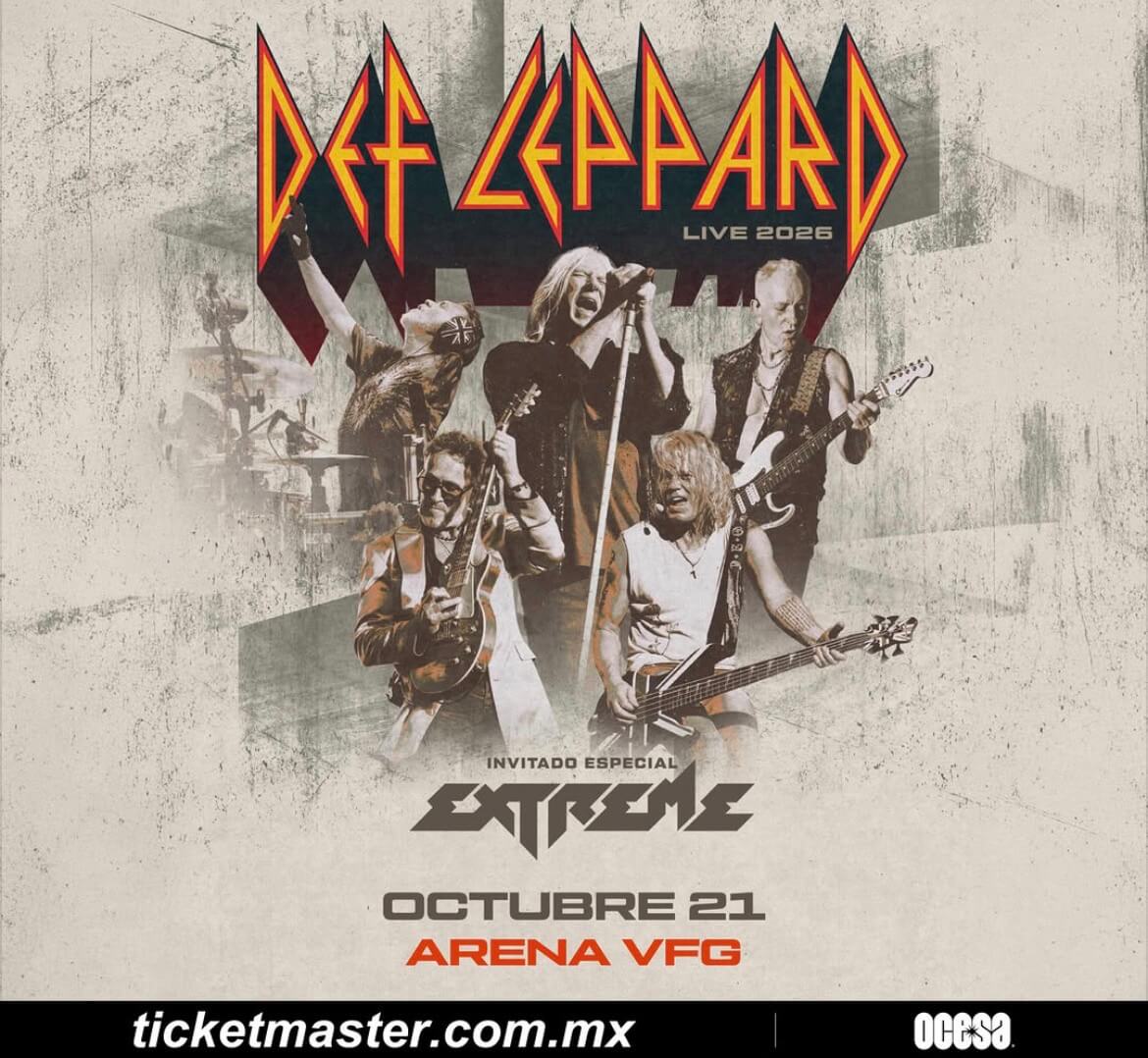 Def Leppard En Guadalajara 