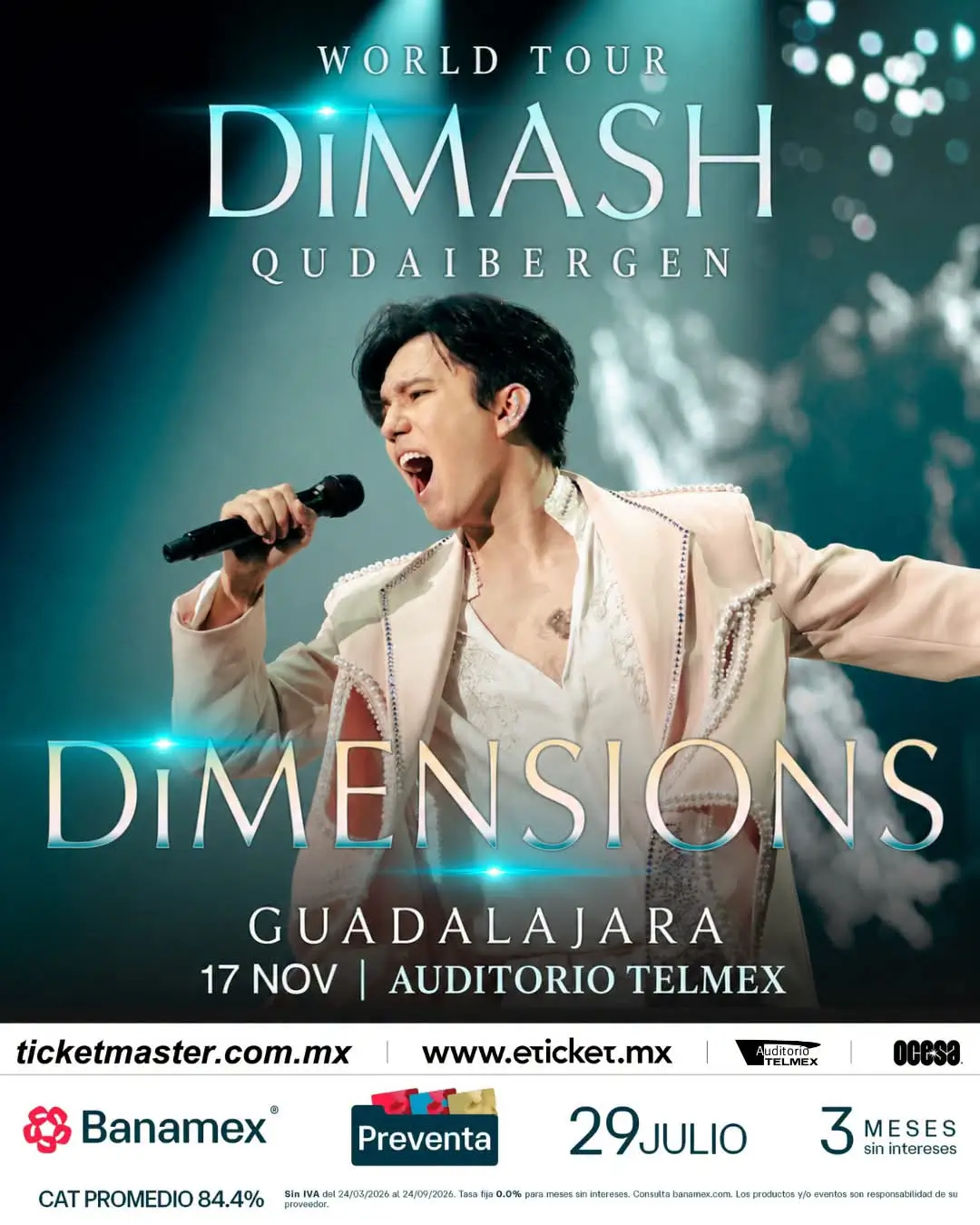 Dimash Qudaibergen en Guadalajara