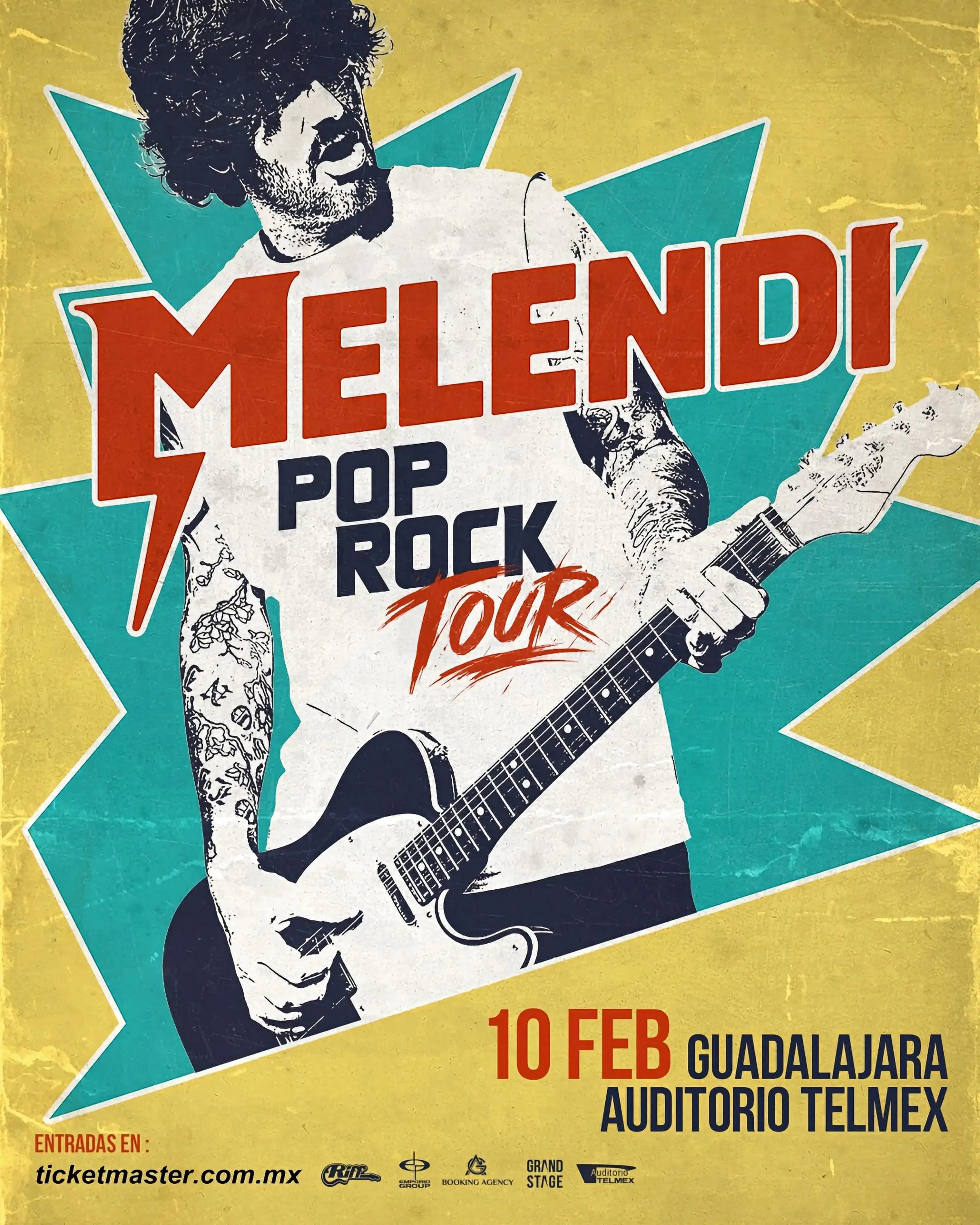 Melendi Pop Rock Tour en Guadalajara 
