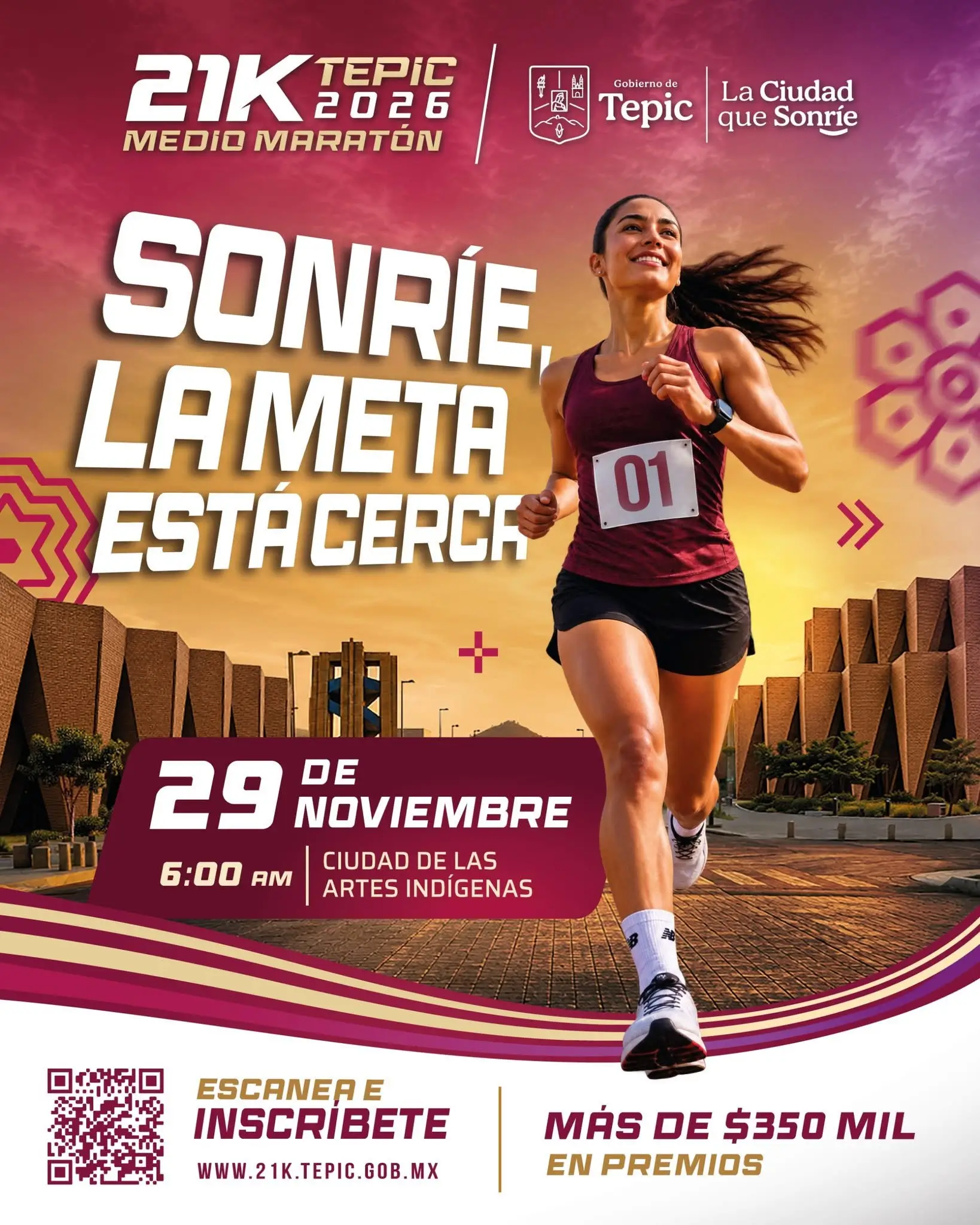 Medio Maratón Tepic 2026: Ruta, Costos e Inscripciones para Vivir la Gran Fiesta Deportiva