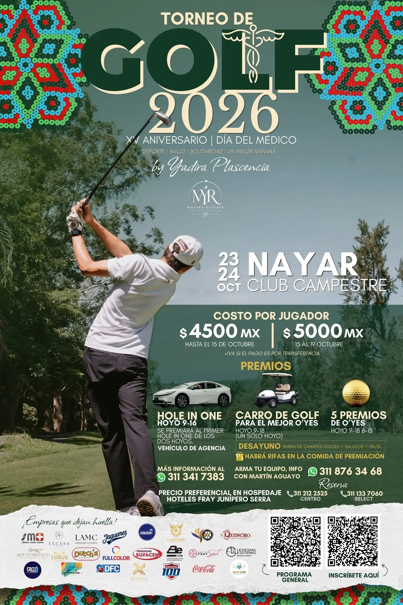 TORNEO DE GOLF 2026 | XV ANIVERSARIO ⛳️ TEPIC